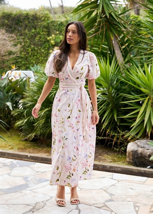 Clarine flower kjole Off white Neo Noir 